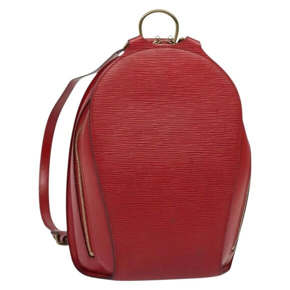LOUIS VUITTON Epi Mabillon Backpack Castilian Red M52237 LV Auth 135157 main image 15